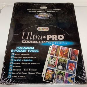 Ultra-Pro 9 pocket protectors